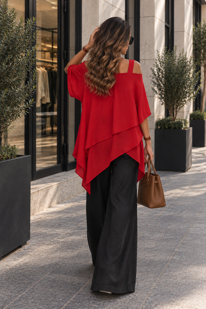 Monroe Asymmetric Flow Top